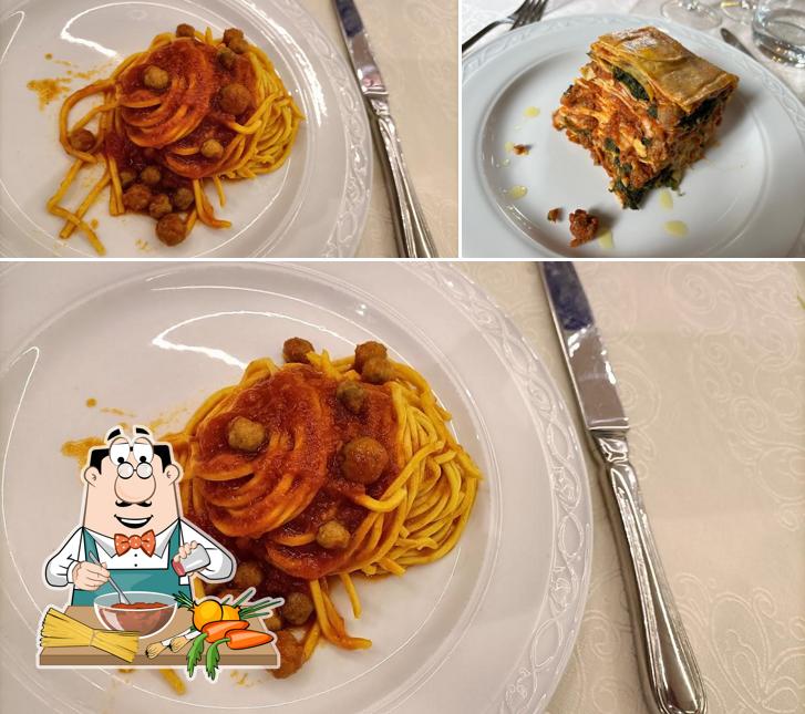 Spaghetti alla bolognese al Ristorante Palazzo Ducale della Montagnola