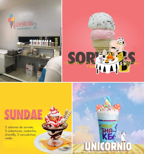 Comida em Sorveteria Ki Delícia