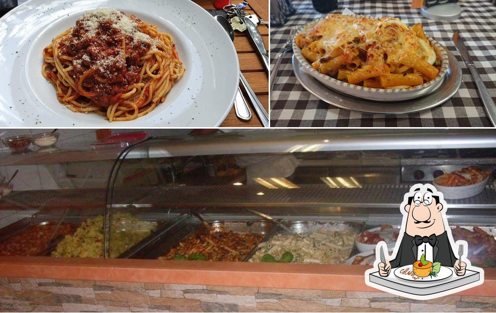 Еда в "La Focaccia Pizzeria"