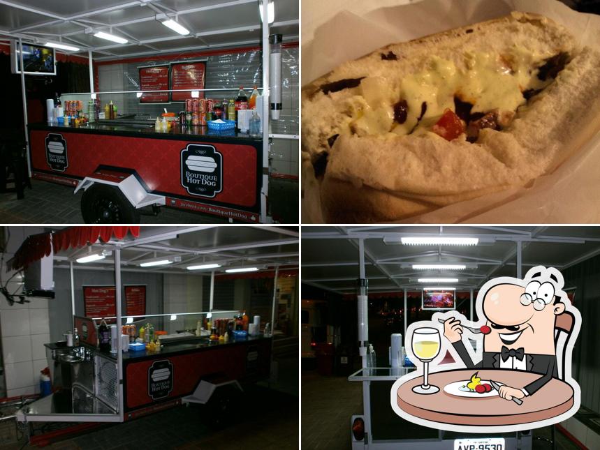 Comida em Boutique Hot Dog