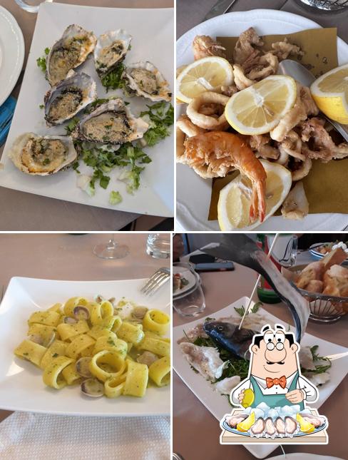 Ostriche al Ristorante Dimuzio