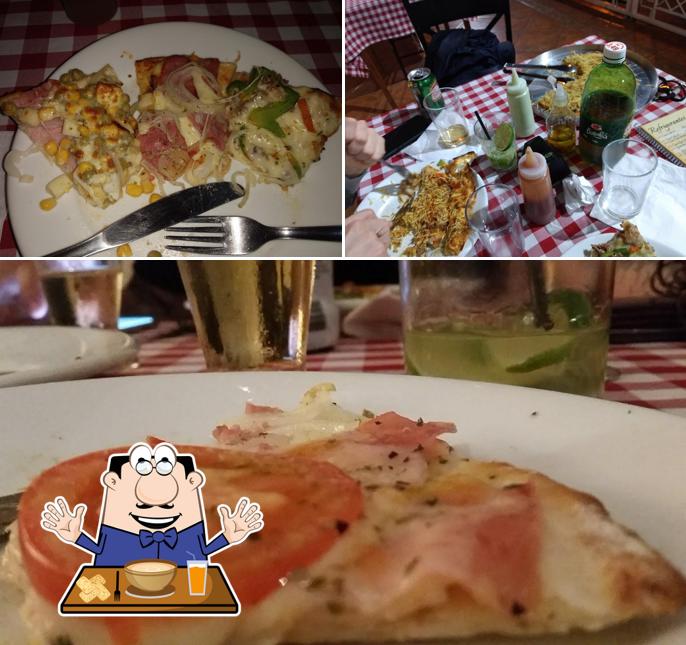 Comida em Sant'a Pizza Pizzaria