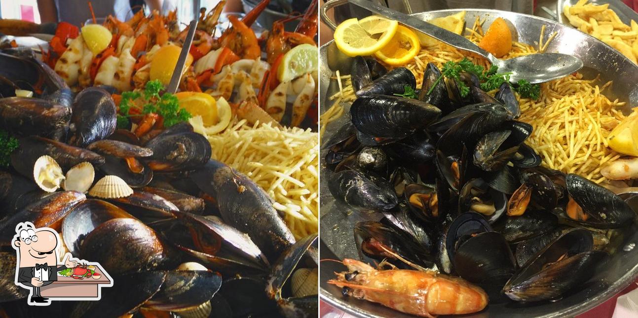 Essayez de nombreux repas à base de fruits de mer disponibles à Pedra Alta