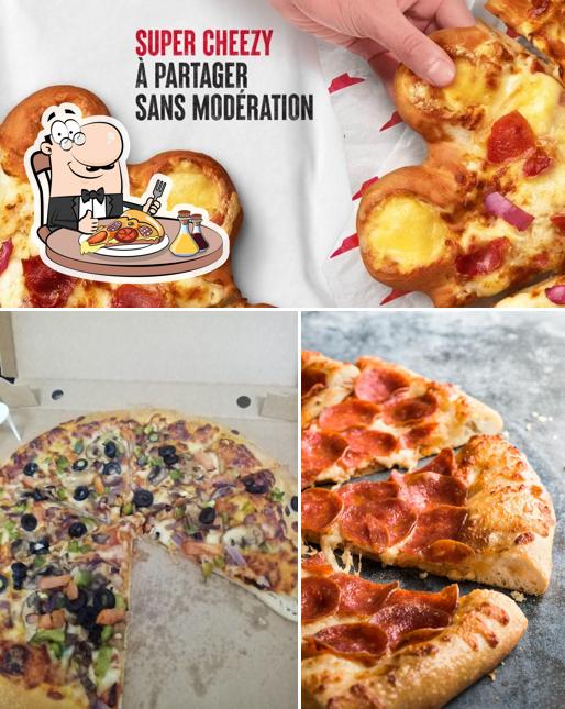 Choisissez des pizzas à Pizza Hut