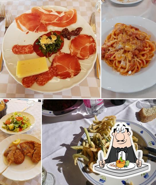 Cibo al Ristorante Trattoria Del Lago Da Santino