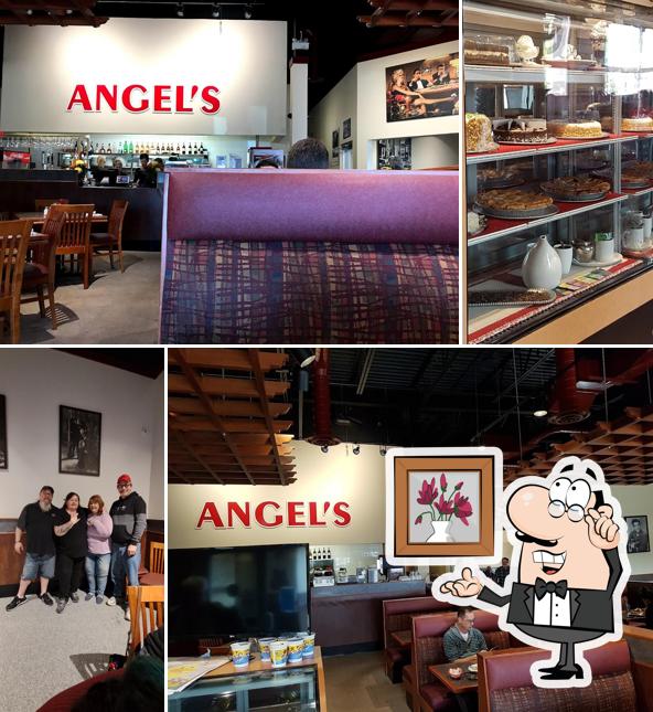 Интерьер "Angel's Diner - Family Restaurant London"