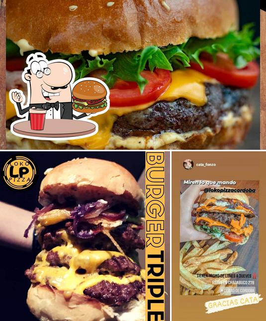 Try out a burger at Lokopizza