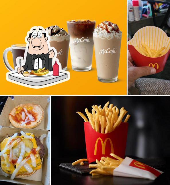 Order French-fried potatoes at McDonald's