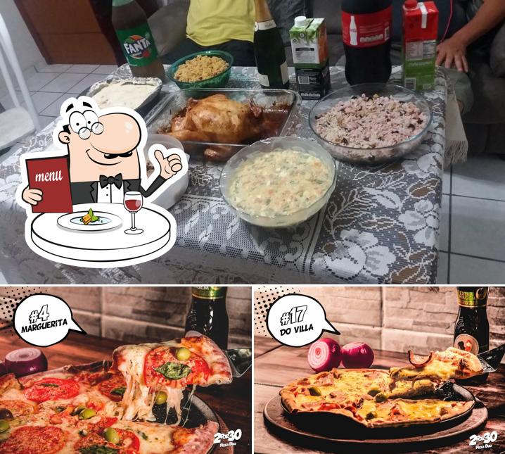 Comida em Pizzaria 2 por 30