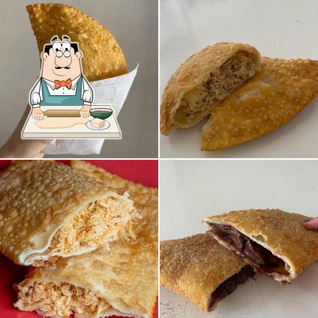 Samosas em Lanches Chapecó Pastel