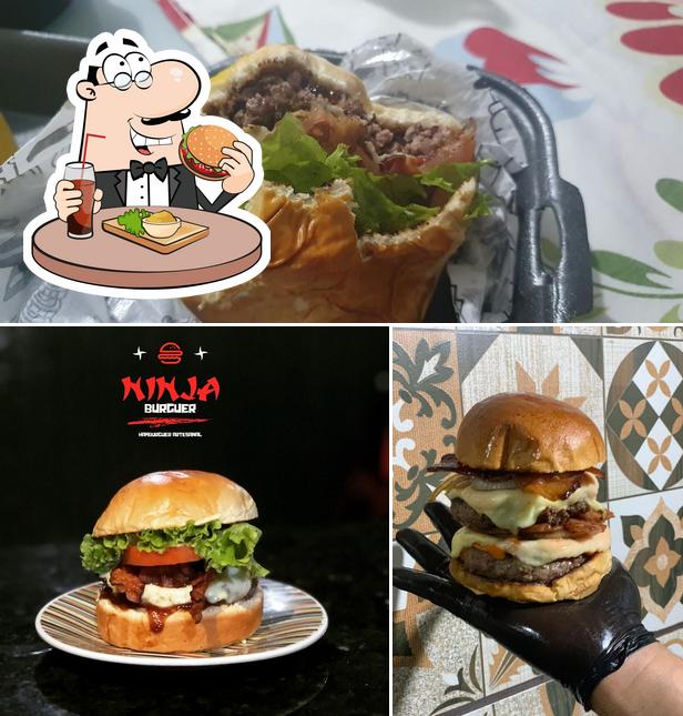 Consiga um hambúrguer no Ninja Burguer