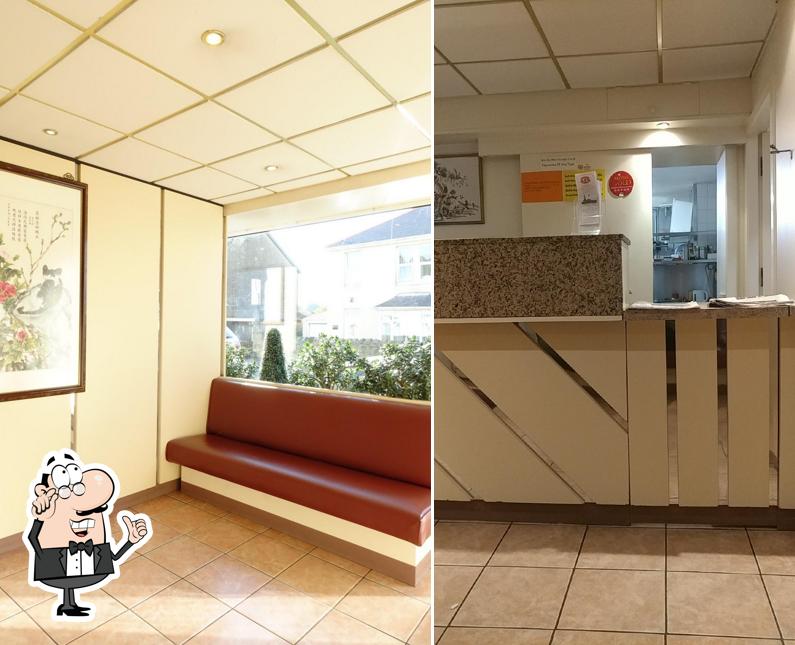 The interior of Seahouses Chinese Takeaway