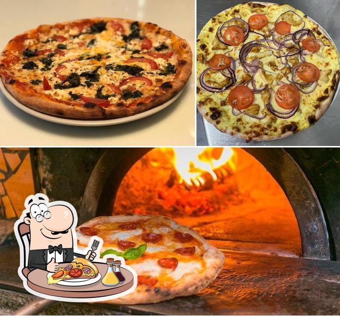 A Ristorante Pizzeria Leone, puoi ordinare una bella pizza