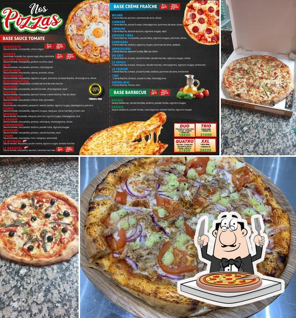 Choisissez de nombreux genres de pizzas