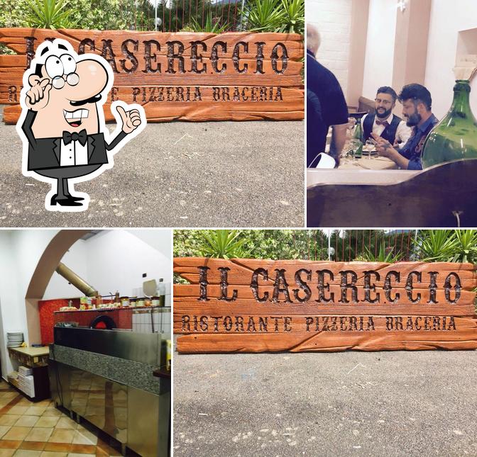 L'intérieur de Ristorante pizzeria braceria Il Casereccio