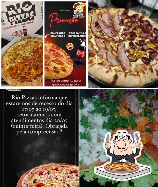 Escolha pizza no Rio pizzas