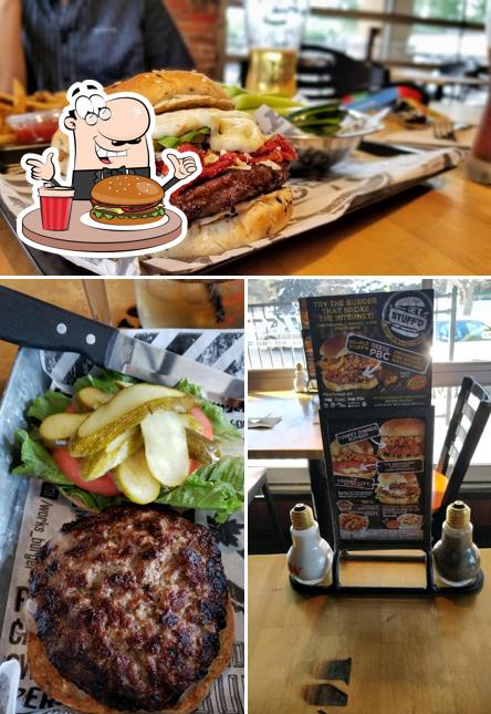 Try out a burger at The WORKS Craft Burgers & Beer