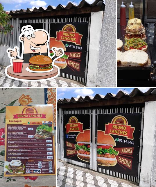 Consiga um hambúrguer no Bruno Lanches Sorocaba