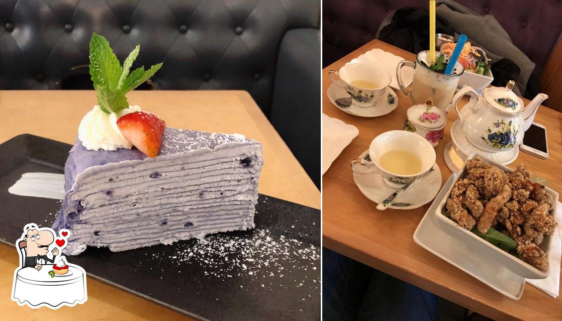 Prince Cafe and Juice Bar offers a number of sweet dishes