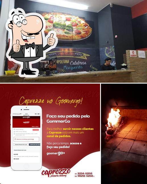 Look at the photo of Pizzaria Caprezze