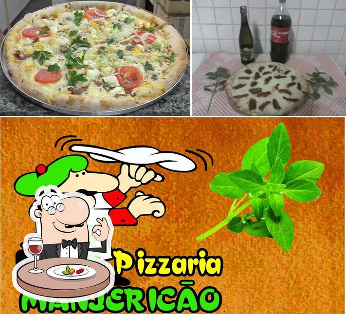 Comida em Pizzaria Manjericão Delivery