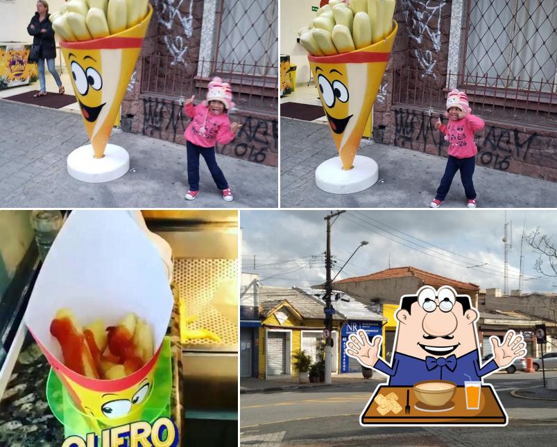 Sorvete em Batata Show no Cone