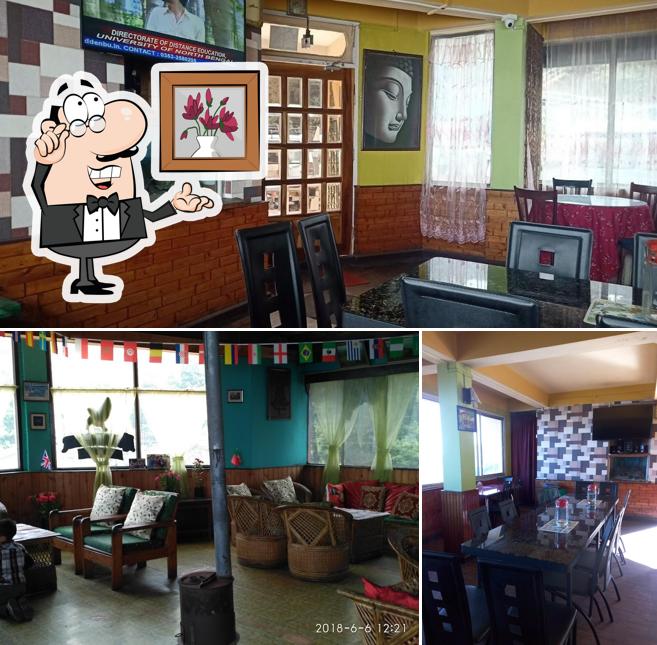 The interior of Blue Pine Bar & Restaurant