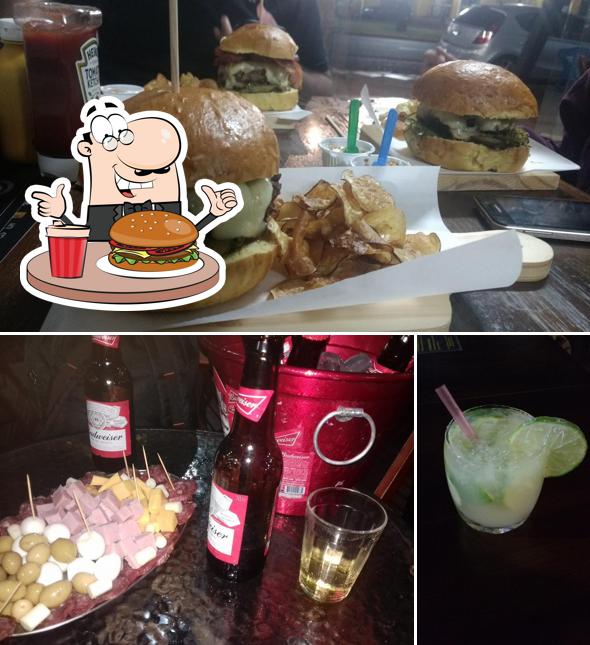 Hambúrguer em Dom Quixote Burger e Bar