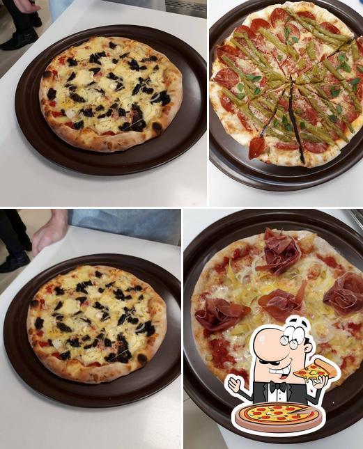 Escolha pizza no Pizzaria Encasa