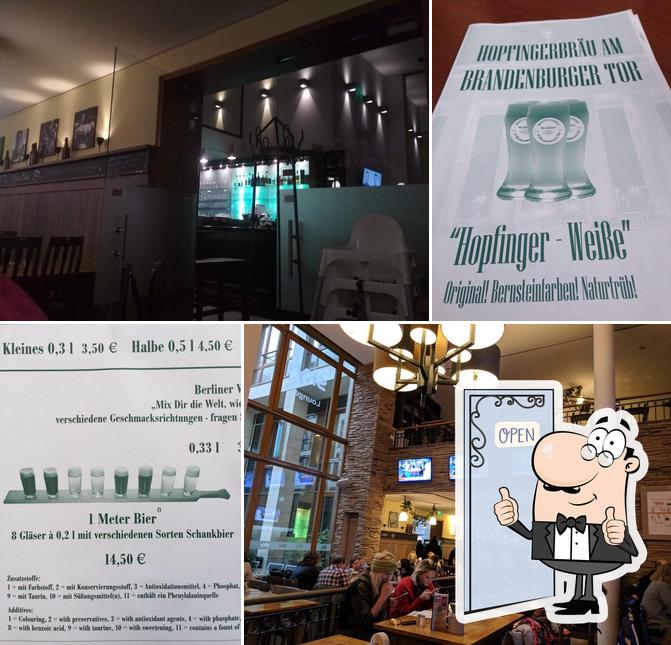 Voici une image de Hopfingerbräu am Brandenburger Tor