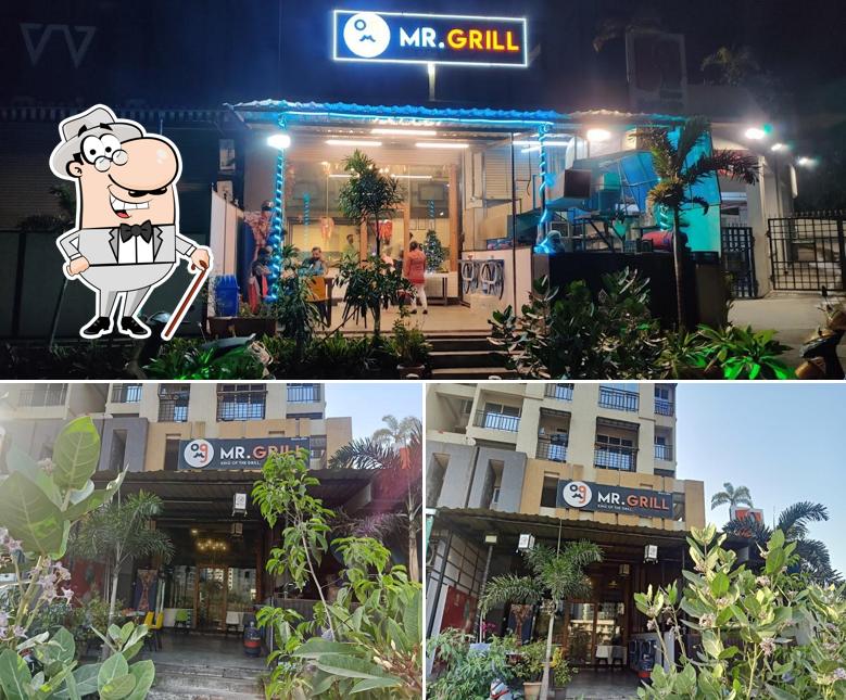 The exterior of Mr Grill