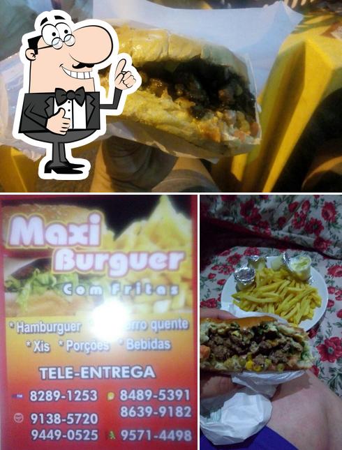 See the picture of Maxi Burger