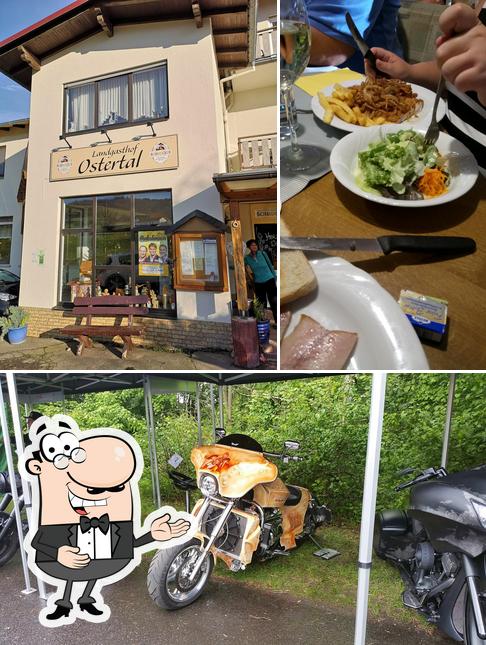 Взгляните на фото ресторана "Pension and country inn Ostertal"