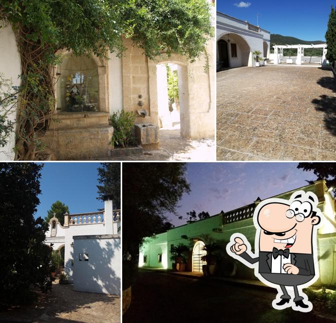 L'extérieur de Masseria Don Sante