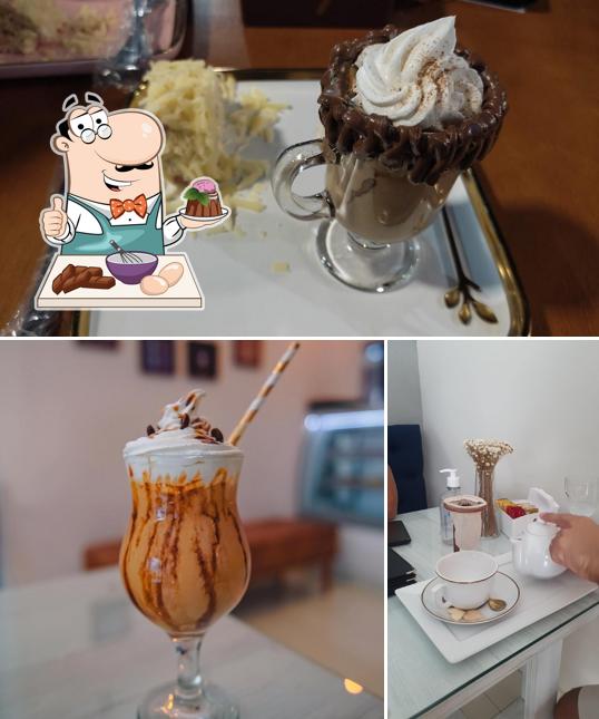 Villa’s Café e Bistrô provê uma gama de pratos doces