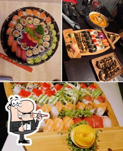 Choisissez de nombreuses options de sushi