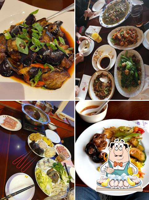 Order seafood at TianYi China-Büffet-Haus