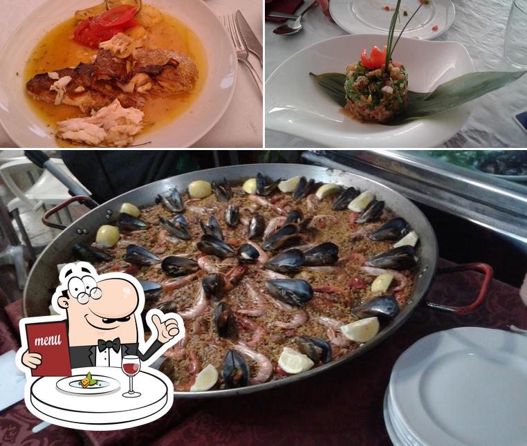 Еда в "Restaurante El Minarete"