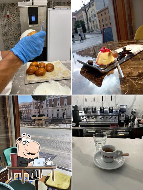 La foto della interni e cibo di Gran Caffè Nazionale