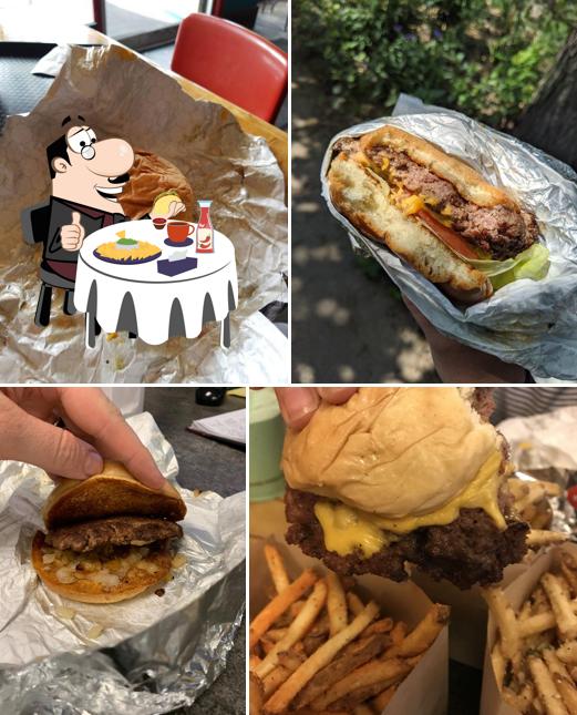 Order a burger at Big Al's Burgers and Dogs