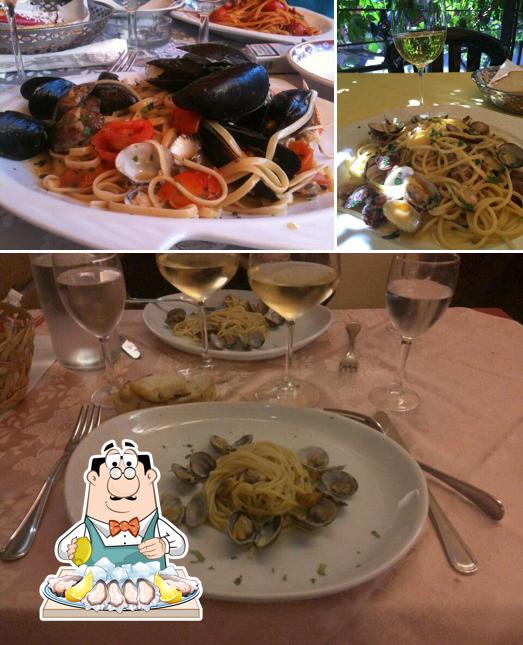 Ordina la cucina di mare a La Cornucopia a Trastevere