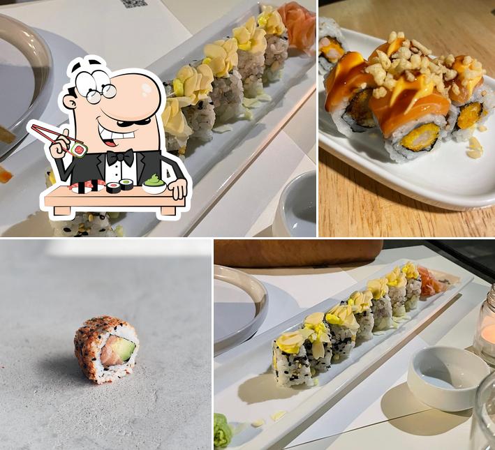 Ordina le diverse opzioni di sushi