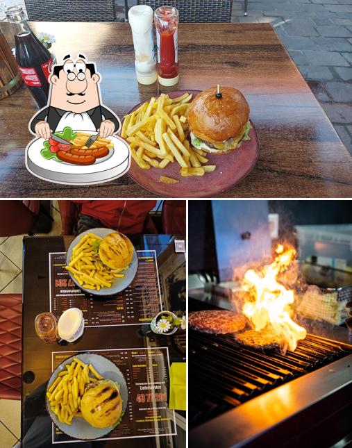 La photo de la nourriture et intérieur concernant Jimmy´s Burger