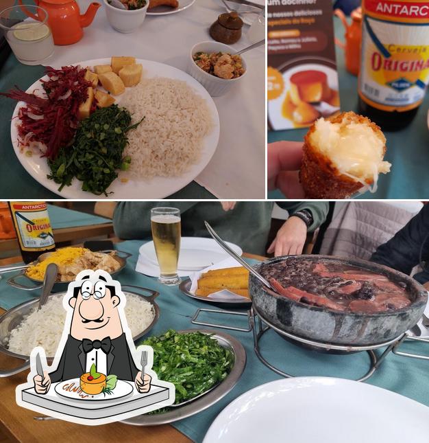 Esta é a foto ilustrando comida e cerveja no Ó Minas Restaurante