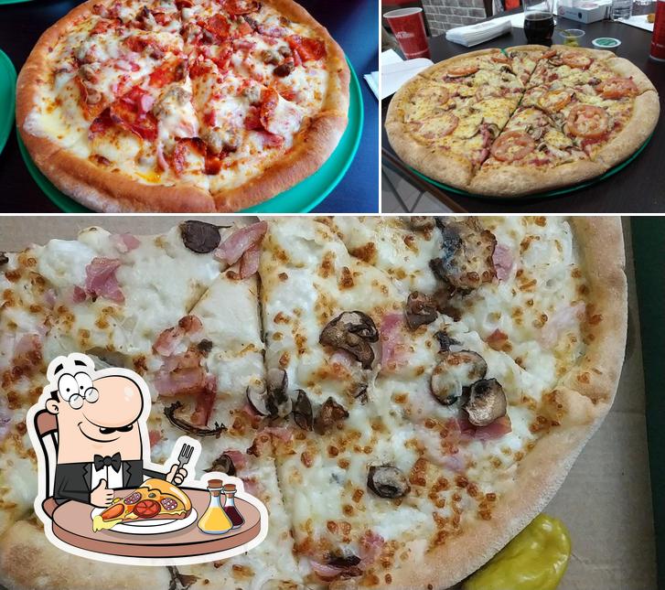 En Papa Johns Pizza, puedes disfrutar de una pizza