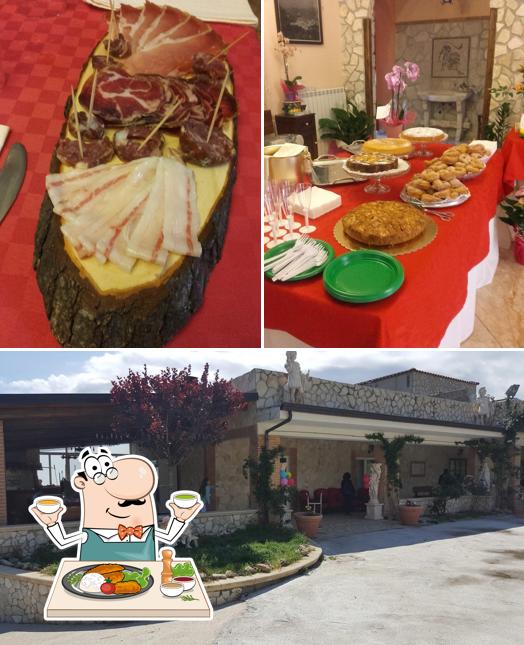 La foto della cibo e esterno di Taverna Lucana Agriturismo club