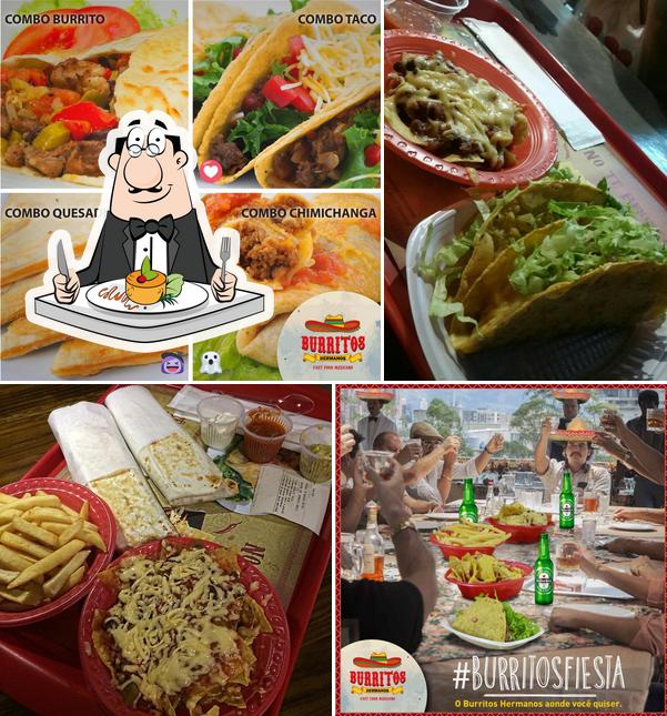 Comida em Burritos Hermanos