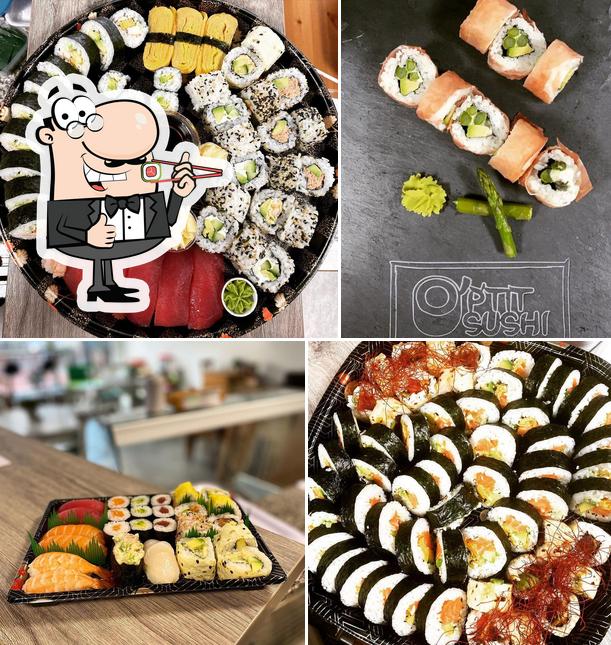 Prenez de nombreuses options de sushi