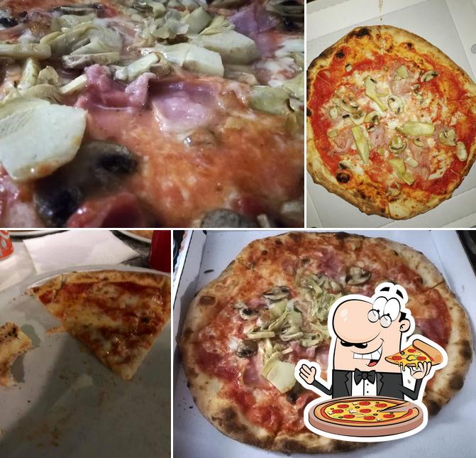 Scegli tra le molte varianti di pizza