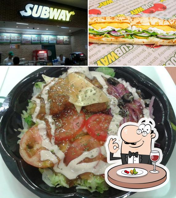 Platos en Subway